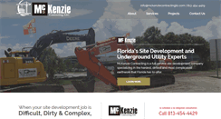 Desktop Screenshot of mckenziecontractingllc.com